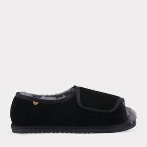 NEW LAMO women's apma open toe wrap slippers in black